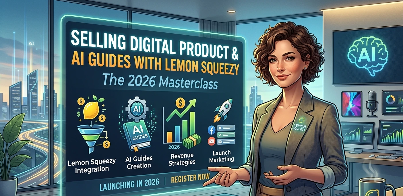 Sell AI Digital Products with Lemon Squeezy (2026 Guide)