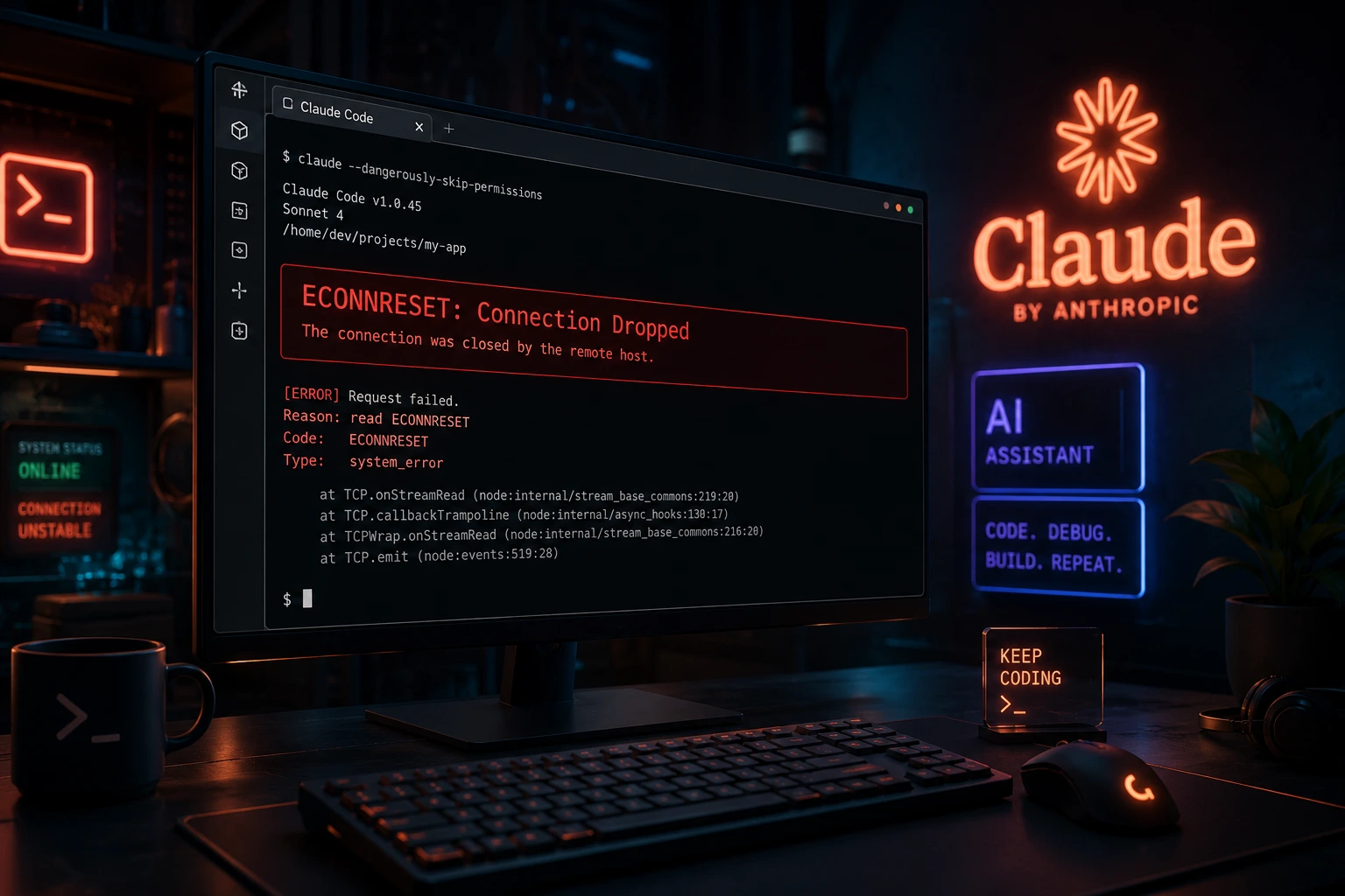 Claude Code ECONNRESET Error: Causes and Fixes (2026 Guide)